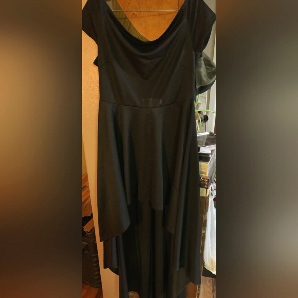 Beautiful Black High Low Dress - Picture 1 of 3